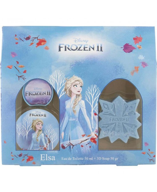 FROZEN 2 DISNEY ELSA by Disney (WOMEN) - EDT SPRAY 1.7 OZ & SOAP 1.7 OZ