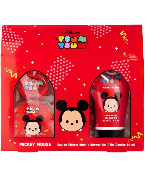 DISNEY TSUM TSUM MICKEY MOUSE by Disney (MEN) - EDT SPRAY 1.7 OZ & SHOWER GEL 1.7 OZ