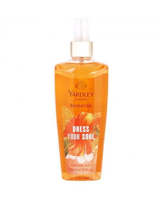 YARDLEY SENSATION DRESS YOUR SOUL by Yardley (WOMEN) - FRAGRANCE MIST 8 OZ