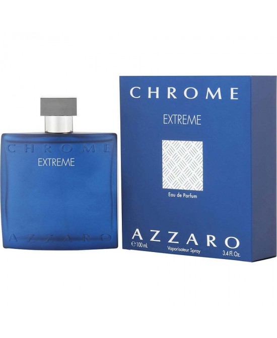 CHROME EXTREME by Azzaro (MEN) - EAU DE PARFUM SPRAY 3.3 OZ