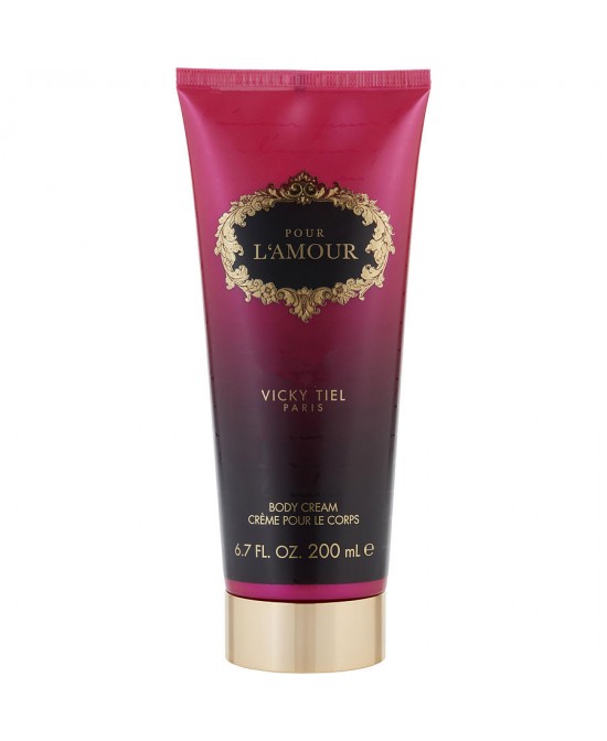 VICKY TIEL POUR L'AMOUR by Vicky Tiel (WOMEN) - BODY CREAM 6.7 OZ