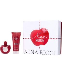 NINA ROUGE by Nina Ricci (WOMEN) - EDT SPRAY 2.7 OZ & BODY LOTION 3.4 OZ