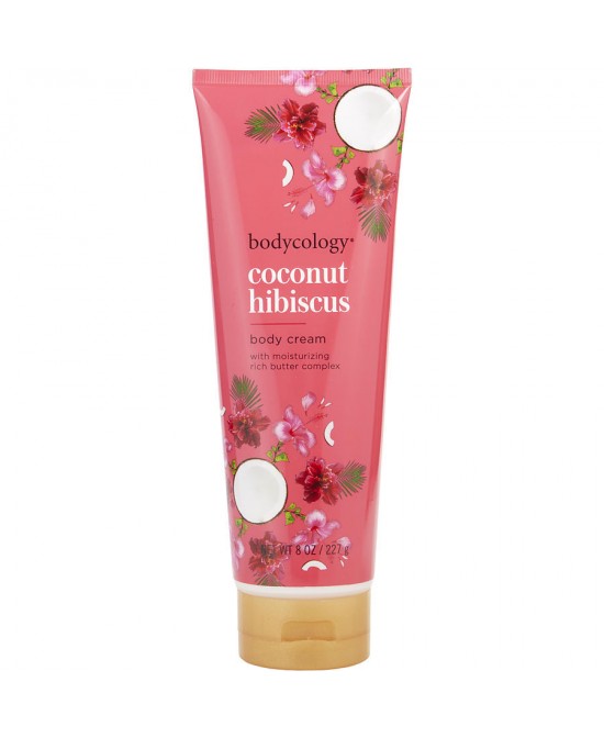 BODYCOLOGY COCONUT HIBISCUS by Bodycology (WOMEN) - BODY CREAM 8 OZ