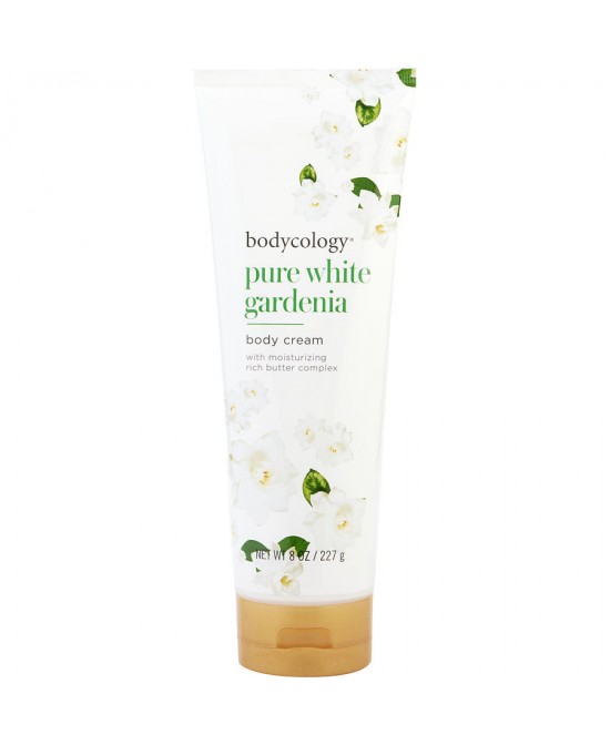 BODYCOLOGY PURE WHITE GARDENIA by Bodycology (WOMEN) - BODY CREAM 8 OZ