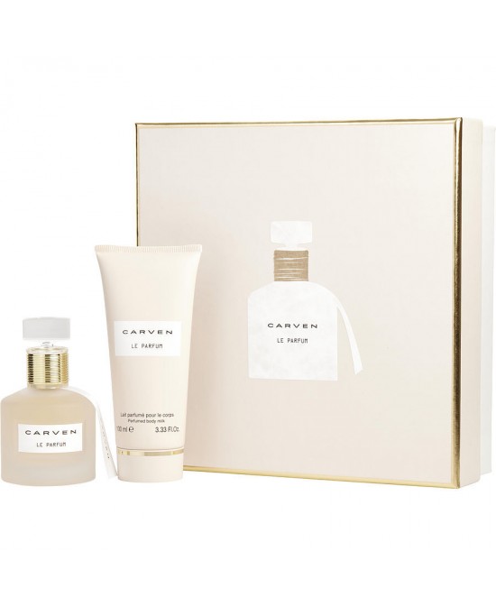 CARVEN LE PARFUM by Carven (WOMEN) - EAU DE PARFUM SPRAY 1.7 OZ & BODY MILK 3.3 OZ