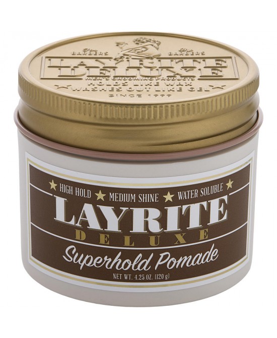 LAYRITE by Layrite (UNISEX) - SUPERHOLD POMADE 4.25 OZ