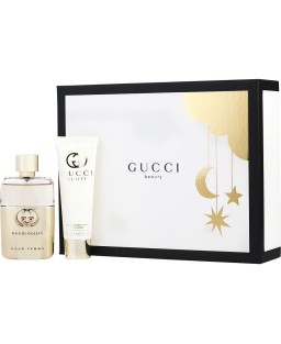 GUCCI GUILTY POUR FEMME by Gucci (WOMEN) - EAU DE PARFUM SPRAY 1.6 OZ & BODY LOTION 1.6 OZ