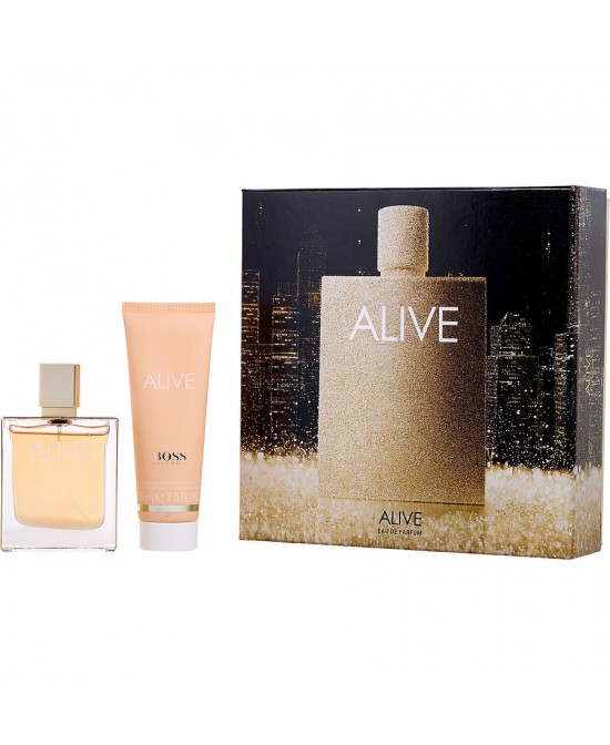 HUGO BOSS ALIVE by Hugo Boss (WOMEN) - EAU DE PARFUM SPRAY 1.7 OZ & BODY LOTION 2.5 OZ