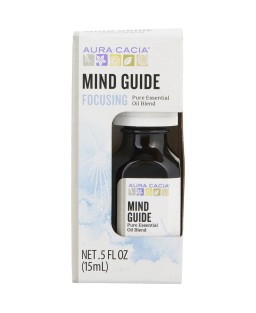 ESSENTIAL OILS AURA CACIA by Aura Cacia (UNISEX) - MIND GUIDE-ESSENTIAL OIL 0.5 OZ