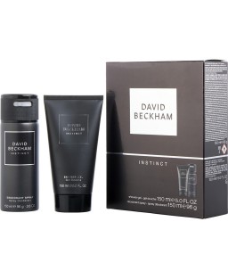 DAVID BECKHAM INSTINCT by David Beckham (MEN) - DEODORANT SPRAY 3.6 OZ & SHOWER GEL 5 OZ