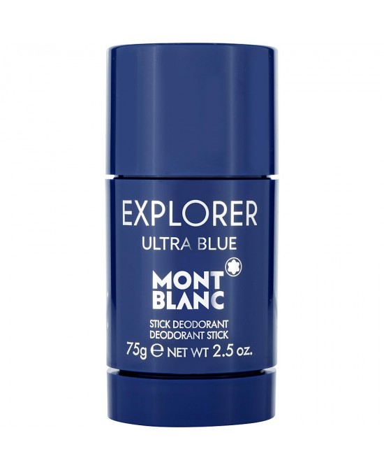 MONT BLANC EXPLORER ULTRA BLUE by Mont Blanc (MEN) - DEODORANT STICK 2.5 OZ