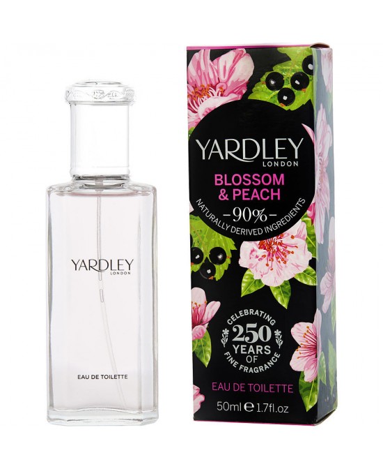 YARDLEY CHERRY BLOSSOM & PEACH by Yardley (WOMEN) - EDT SPRAY 1.7 OZ