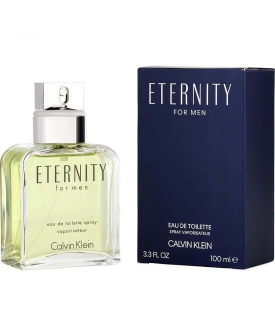 ETERNITY by Calvin Klein (MEN) - EDT SPRAY 3.4 OZ (NEW PACKAGING)