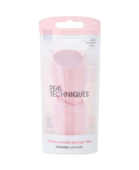 Real Techniques by Real Techniques (WOMEN) - Miracle Powder Sponge Duo ---