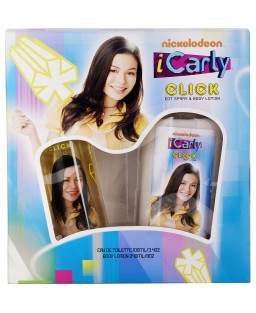 ICARLY CLICK by Marmol & Son (WOMEN) - EDT SPRAY 3.4 OZ & BODY LOTION 8 OZ