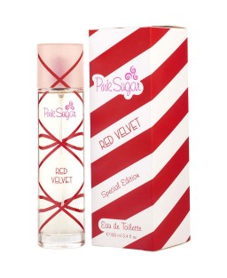 PINK SUGAR RED VELVET by Aquolina (WOMEN) - EDT SPRAY 3.4 OZ