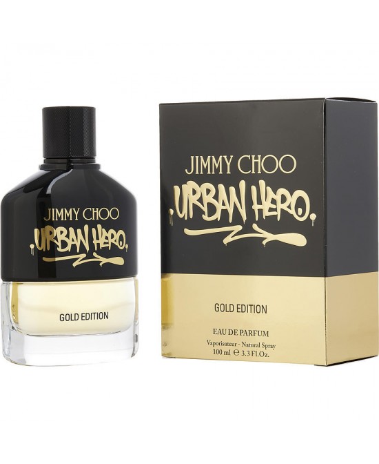 JIMMY CHOO URBAN HERO GOLD EDITION by Jimmy Choo (MEN) - EAU DE PARFUM SPRAY 3.3 OZ