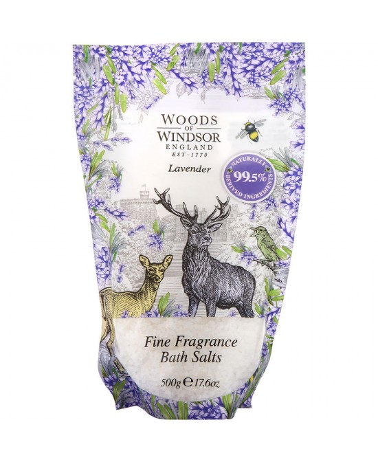 WOODS OF WINDSOR LAVENDER by Woods of Windsor (WOMEN) - BATH SALTS 16.8 OZ