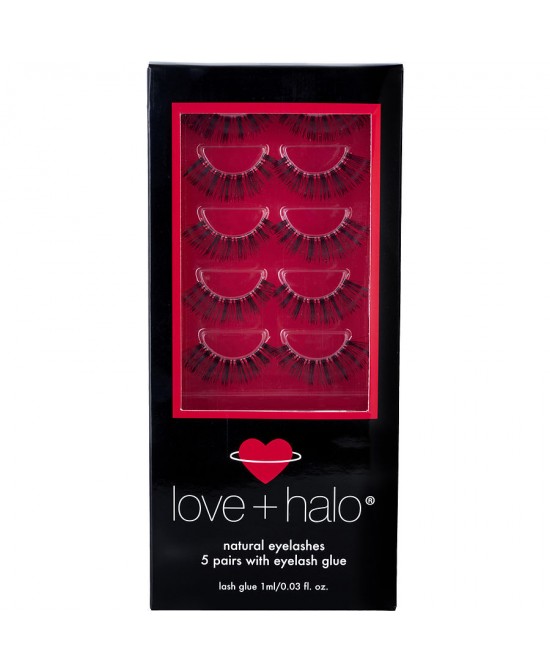 Love+Halo by Love+Halo (UNISEX) - Eyelash Set --5pcs