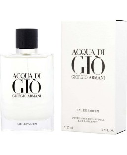 ACQUA DI GIO by Giorgio Armani (MEN) - EAU DE PARFUM SPRAY REFILLABLE 4.2 OZ