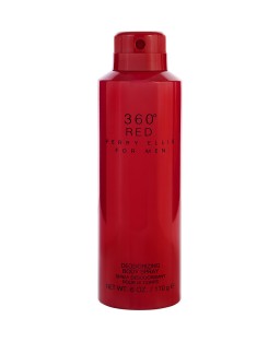 PERRY ELLIS 360 RED by Perry Ellis (MEN) - BODY SPRAY 6 OZ