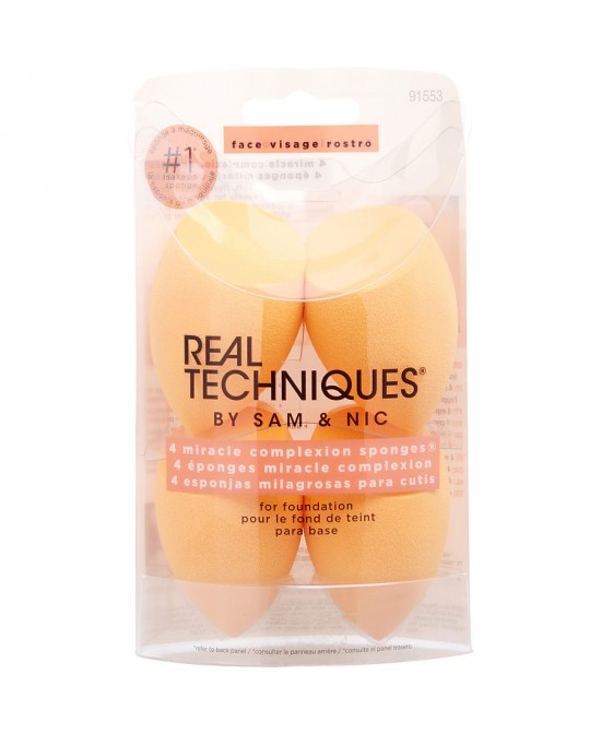 Real Techniques by Real Techniques (WOMEN) - Miracle Complexion Sponge --4pcs