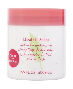 GREEN TEA LYCHEE LIME by Elizabeth Arden (WOMEN) - HONEY DROPS BODY CREAM 16.9 OZ