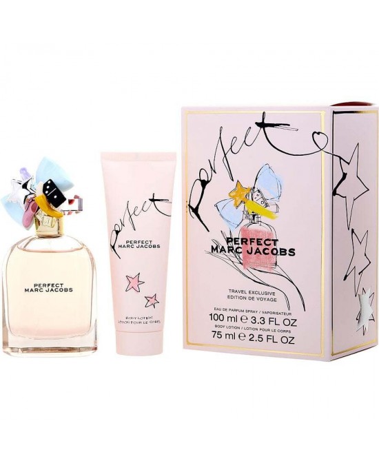 MARC JACOBS PERFECT by Marc Jacobs (WOMEN) - EAU DE PARFUM SPRAY 3.4 OZ & BODY LOTION 2.5 OZ