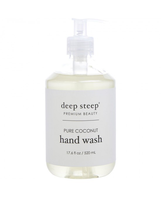 DEEP STEEP by Deep Steep (UNISEX) - Pure Coconut Hand Wash --520ml/17.6oz