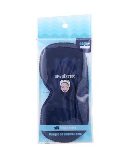 SPA ACCESSORIES by Spa Accessories (UNISEX) - SPA SISTER SILK SLEEP MASK - BLUE