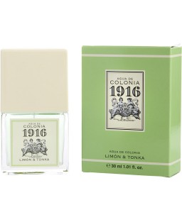 1916 AGUA DE COLONIA LIMON & TONKA by Myrurgia (UNISEX) - EAU DE COLOGNE SPRAY 1 OZ