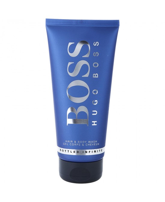 BOSS BOTTLED INFINITE by Hugo Boss (MEN) - HAIR AND BODY WASH 6.7 OZ