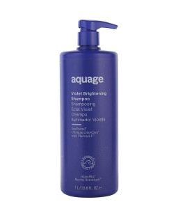 AQUAGE by Aquage (UNISEX) - VIOLET BRIGHTENING SHAMPOO 33.8 OZ