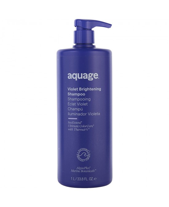 AQUAGE by Aquage (UNISEX) - VIOLET BRIGHTENING SHAMPOO 33.8 OZ