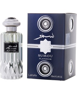 LATTAFA SUMOU PLATINUM by Lattafa (UNISEX) - EAU DE PARFUM SPRAY 3.4 OZ