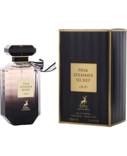 MAISON ALHAMBRA PINK SHIMMER SECRET OUD by Maison Alhambra (WOMEN) - EAU DE PARFUM SPRAY 3.4 OZ