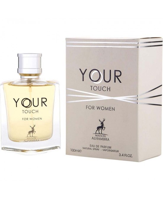 MAISON ALHAMBRA YOUR TOUCH FOR WOMEN by Maison Alhambra (WOMEN) - EAU DE PARFUM SPRAY 3.4 OZ