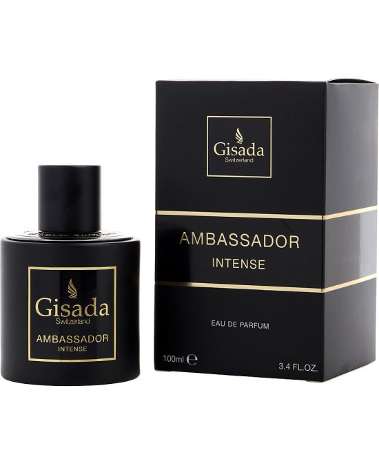 GISADA AMBASSADOR INTENSE by Gisada (MEN) - EAU DE PARFUM SPRAY 3.4 OZ