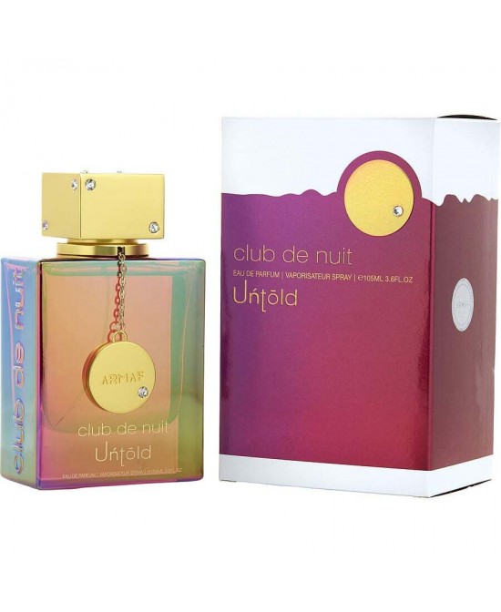 ARMAF CLUB DE NUIT UNTOLD by Armaf (UNISEX) - EAU DE PARFUM SPRAY 3.6 OZ