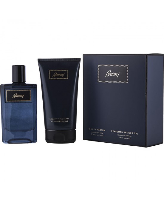 BRIONI by Brioni (MEN) - EAU DE PARFUM SPRAY 3.4 OZ & SHOWER GEL 5 OZ