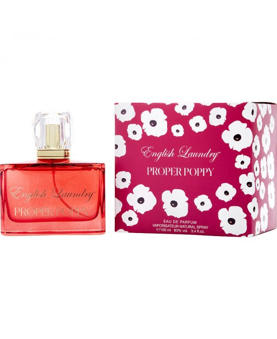 ENGLISH LAUNDRY PROPER POPPY by English Laundry (WOMEN) - EAU DE PARFUM SPRAY 3.4 OZ