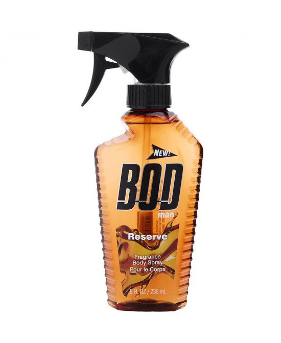 BOD MAN RESERVE by Parfums de Coeur (MEN) - FRAGRANCE BODY SPRAY 8 OZ