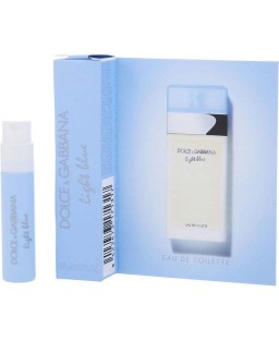 D & G LIGHT BLUE by Dolce & Gabbana (WOMEN) - EDT 0.02 OZ VIAL (PACK OF 12)