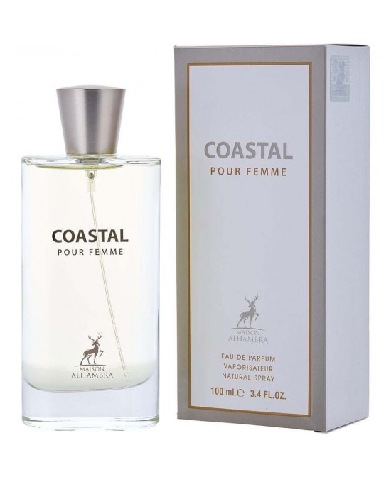 MAISON ALHAMBRA COASTAL POUR FEMME by Maison Alhambra (WOMEN) - EAU DE PARFUM SPRAY 3.4 OZ