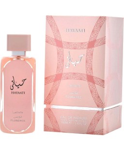 LATTAFA HAYAATI FLORENCE by Lattafa (WOMEN) - EAU DE PARFUM SPRAY 3.4 OZ