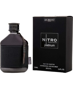 NITRO PLATINUM POUR HOMME by Dumont Paris (MEN) - EAU DE PARFUM SPRAY 3.4 OZ