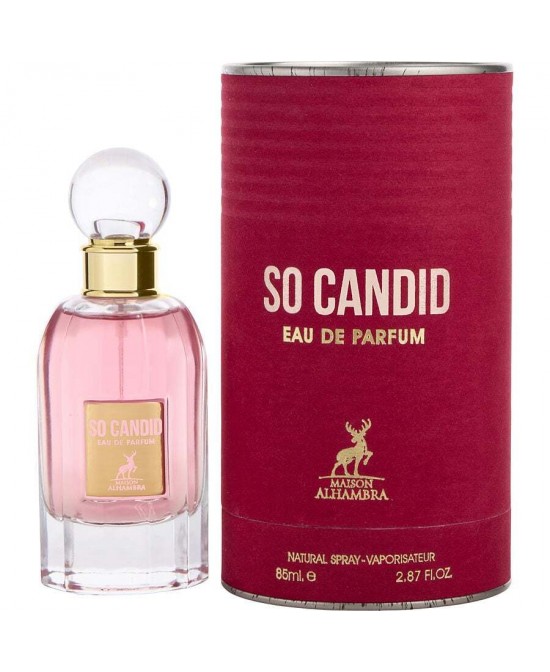 MAISON ALHAMBRA SO CANDID by Maison Alhambra (WOMEN) - EAU DE PARFUM SPRAY 2.8 OZ