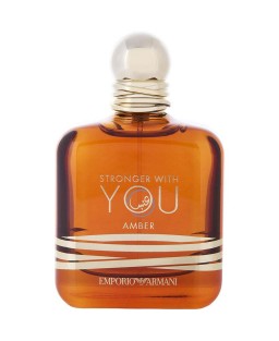 EMPORIO ARMANI STRONGER WITH YOU AMBER by Giorgio Armani (UNISEX) - EAU DE PARFUM SPRAY 3.4 OZ *TESTER