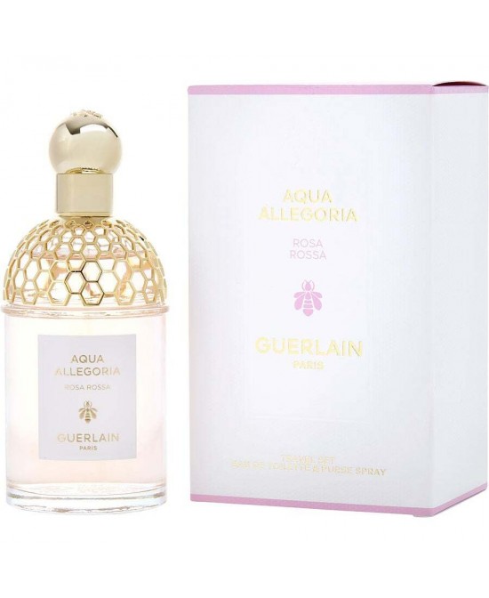 AQUA ALLEGORIA ROSA ROSSA by Guerlain (WOMEN) - EDT SPRAY 4.2 OZ & EDT SPRAY 0.5 OZ