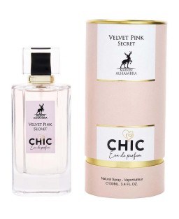 MAISON ALHAMBRA CHIC VELVET PINK SECRET by Maison Alhambra (WOMEN) - EAU DE PARFUM SPRAY 3.4 OZ